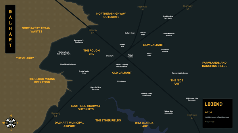 Deep Lore: Setting Overview - Dalhart