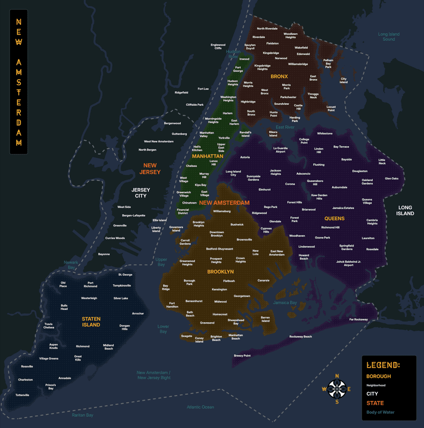 Deep Lore: Setting Overview - New Amsterdam