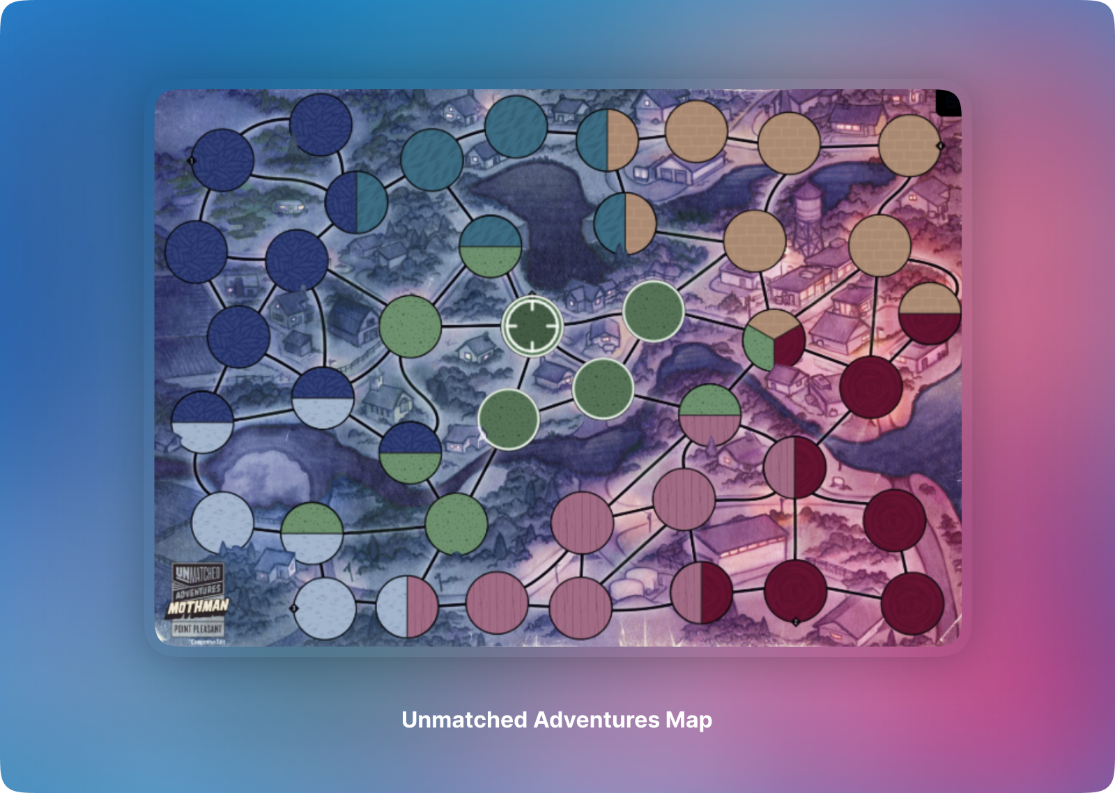 Unmatched Adventures Map